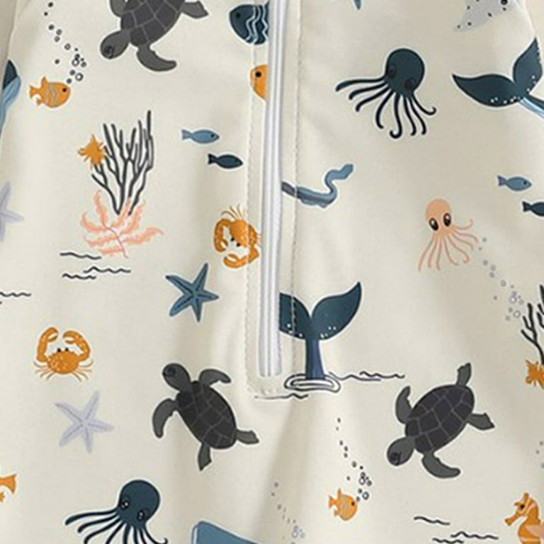 Hessimy Baby Boys/Girls Zipper Swimwear Baby Swimsuit Boy with