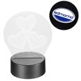 thumbnail image 4 of HAMPPLIES valentine's day pattern projection lamp 3D Shapes Lamp Colors Changing for Friends 1Pack, 4 of 8