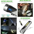 thumbnail image 7 of Antom LED Tactical Flashlight 500 Lumens – Rechargeable , 7 Modes, 90° Adjustable Magnetic Head for Camping, Hiking, Emergencies, 7 of 7