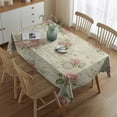 thumbnail image 3 of Pioneer Flower Rectangle Tablecloth 60"x84",Waterproof Polyester Rectangle Table Cloth, Wipeable Spillproof Polyester Tablecloth for Dining, Camping, Indoor and Outdoor, 3 of 5