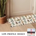 thumbnail image 3 of Brown Mushroom Plant Light Pattern Door Rugs,Washable Non Slip Door Mats Indoor,Decorative Door Mats,Entry Mat Indoor for Entrance,Bedroom,Kitchen,Bathroom,16"x47", 3 of 6