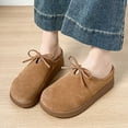 thumbnail image 2 of HCNTES Womens Suede Clogs Mens Genuine Leather Mules Cork Footbed Sandals with Arch Support(Brown,8), 2 of 4