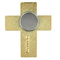 thumbnail image 2 of PinMart's American Flag Cross Patriotic Enamel Lapel Pin with Magnetic Back, 2 of 2