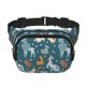 thumbnail image 1 of Balery Dogs Mochila Cinturón para Mujeres y Hombres, Bolsa de Cintura Impermeable de Doble Capa con Correa, 1 of 9
