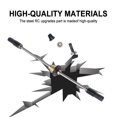 thumbnail image 3 of mmirethe 1/12 Steel Durable Rear Axle Differential Shaft For MN D90 RC Car Part RC Car Accessories Replacement Parts RC Upgrade Part, 3 of 6