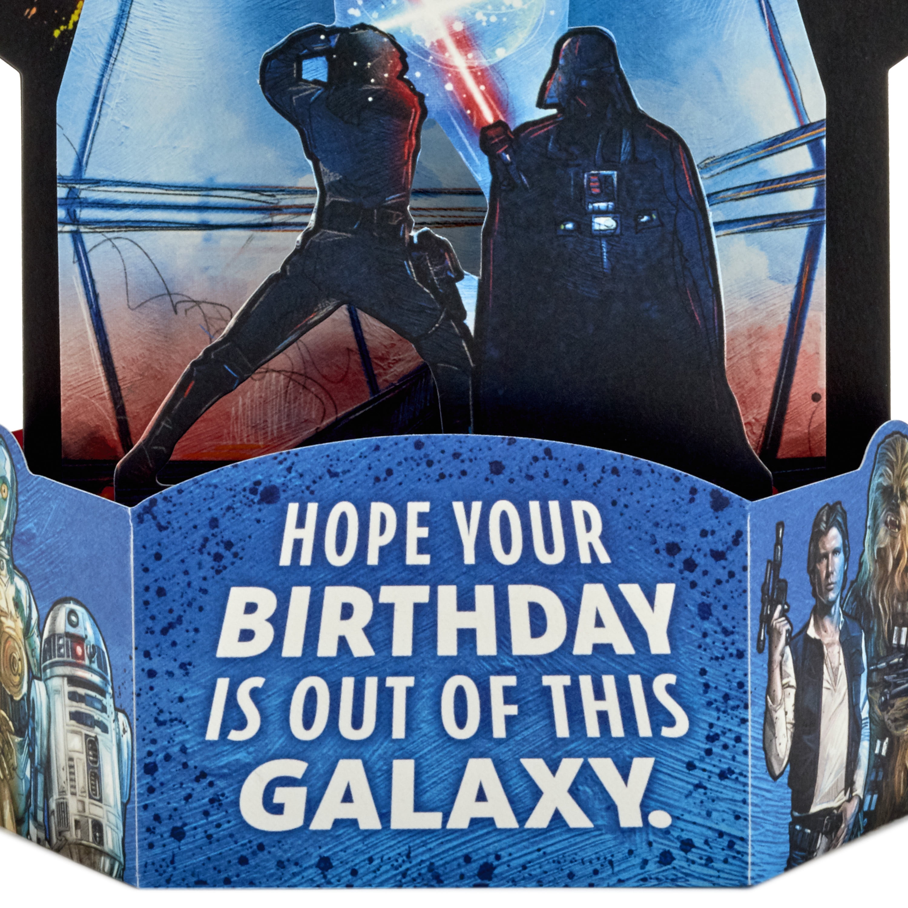 Hallmark Paper Wonder Star Wars Pop Up Birthday Card Kuwait Ubuy