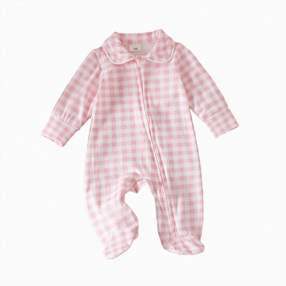CAUYDY Newborn Going Home Outfit Toddler Sleepers for Baby Boy Long Sleeve Romper 6 9 12 18 Months Preemie Infant Boys Clothing Fall Winter Red for Sizes Newborn