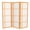 Honey, variant on 4 ft. Tall Japanese Design Double Cross Lattice Screen - White - 3 Panels