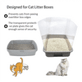 thumbnail image 2 of Cat Litter Box Pee , High Sided Splash Guard, Seamless Urine Leakage Enclosure for Ope pwm25, 2 of 6