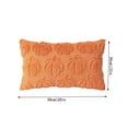 thumbnail image 2 of Pumpkin Fall Decorative Throw Pillow Covers 18x18 PV Velvet Red Square for Thanksgiving Home Living Room, 2 of 8