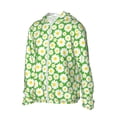 thumbnail image 2 of Fotbe Daisies Flowers Men's Women's UPF 50+ Sun Protection Jacket Hooded Cooling Shirt with Pockets Hiking Outdoor Performance-Large, 2 of 8
