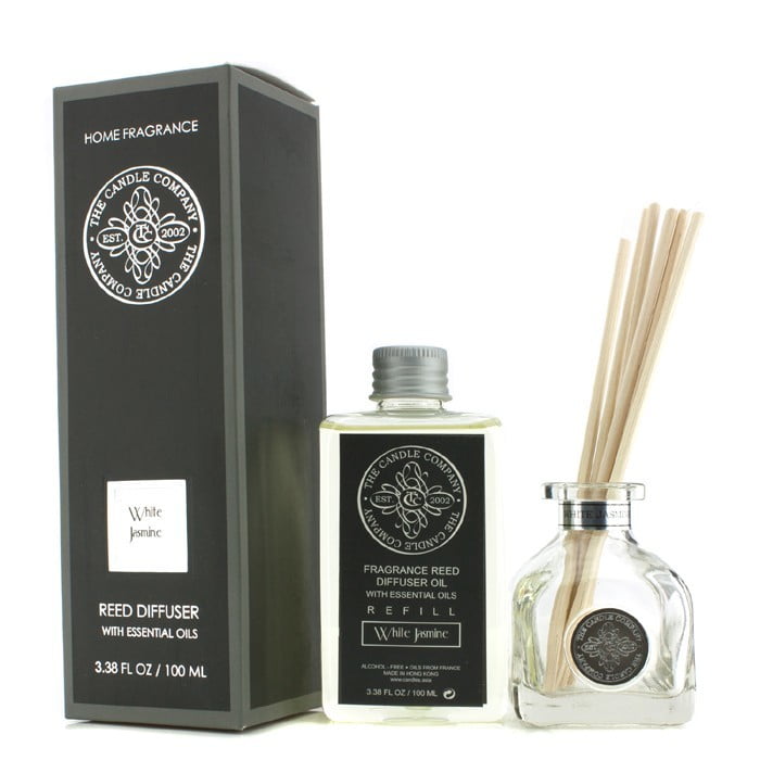 The Candle Company Reed Diffuser with Essential Oils White Jasmine 100ml/3.38oz