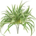 thumbnail image 5 of Clearance! Liulin Artificial Ferns, Artificial Boston Fake Fern Plants Bushes Faux Plants Shrubs Greenery UV Resistant for Garden House Office Indoor Outdoor Decor, Fake Outdoor Plants, 24 Inch, 5 of 9