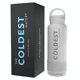 thumbnail image 2 of Coldest Sports Water Bottle - 21 oz, (Loop Lid) Leak Proof, Vacuum Insulated Stainless Steel, Double Walled, Thermo Mug, Metal Canteen The Coldest Water Ver descripción, 2 of 2