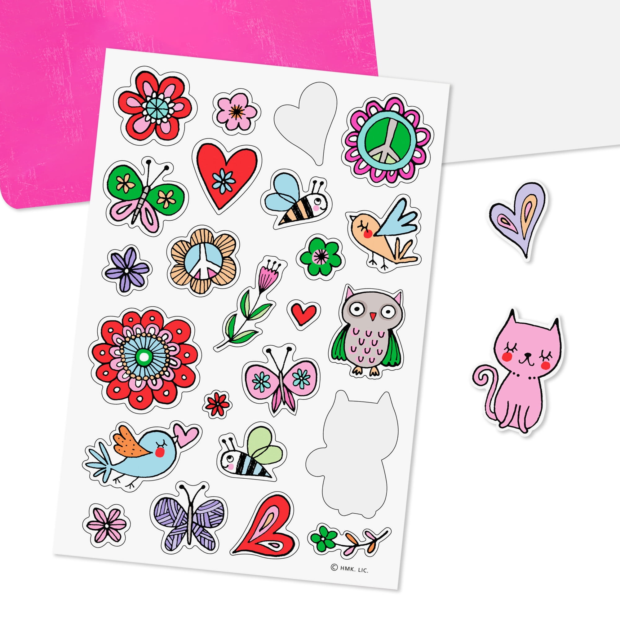 Hallmark Birthday Card for Girls With Stickers (You're Totally Awesome)