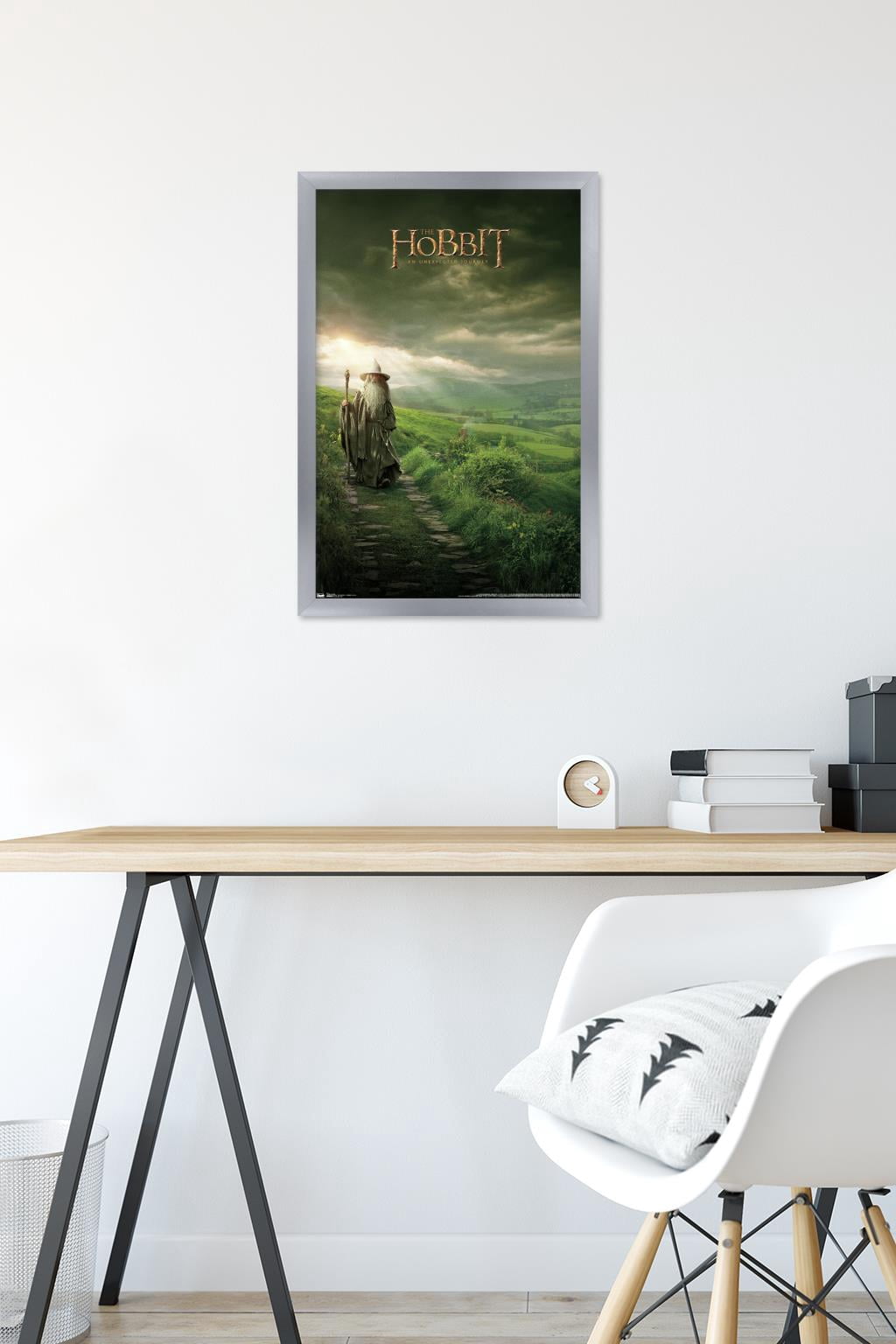 The Hobbit: An Unexpected Journey - One Sheet Wall Poster, 14.725" x 22.375", Framed