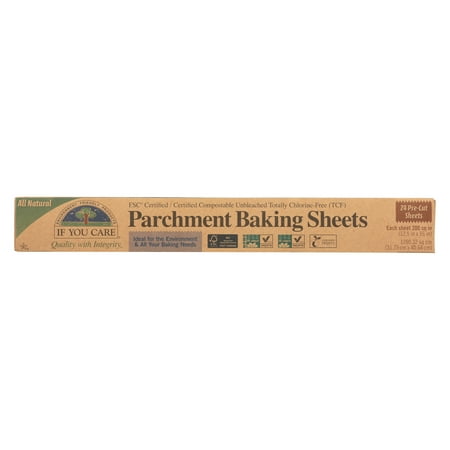 If You Care Unbleached Parchment Baking Sheets - 24 sq ft