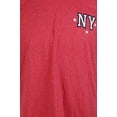 thumbnail image 3 of Univibe Mens NY State Graphic T-Shirt, Red, Small, 3 of 3