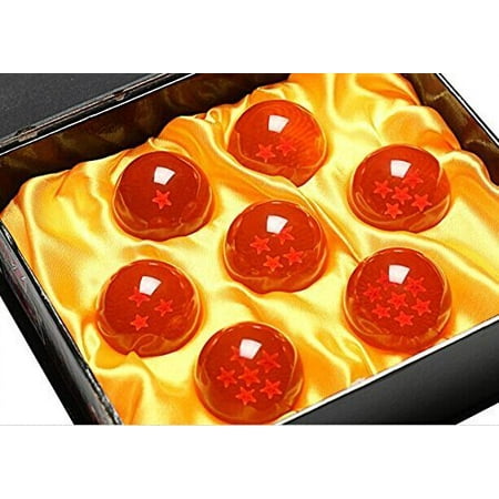- HG-X Set of 7 PCS Acrylic Dragon Ball Crystal Ball Wth Elegant Gift Box (Small Size 4.3cm)