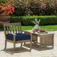 thumbnail image 3 of ARDEN Outdoor Deep Seat Cushion 24 x 24, Sapphire Blue Leala, 3 of 11