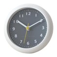 thumbnail image 1 of Reloj de ducha de baño con ventosas, pequeño reloj decorativo, fácil de usar y resistente al agua. Gris oscuro, 1 of 9