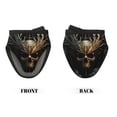 thumbnail image 2 of Pofeuu Vintage Ornate Skull Print Thickened Mini Silicone Oven Mitts Heat Resistant, Rubber Oven Mitt Gloves, Finger Pinch Grips, Pot Holder, Silicone Potholder, 2 of 7