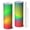 White-3, variant on 20oz Stainless Steel Skinny Tumbler with Telescopic Straw, Vacuum Insulated Slim Travel Cup, 360° Full Wrap Printed, Fluid Smoke Aurora Art Style