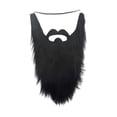 thumbnail image 4 of Novedad, accesorios para disfraz de , barba de gnomo falso, vestido para adultos, , bigotes, Facial para carnaval, suministros Negro Fernando Barba larga, 4 of 8