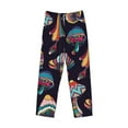 thumbnail image 4 of Balery Men'S Mushroom Doodle Pants,Sleepwear Pants,Pajama Pants,Pj Bottoms Drawstring And Pockets-Xx-Large, 4 of 9