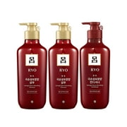 RYO Damage Care Shampoo + Conditioner Set of 3 , Hair strength and thickness, Anti Hair-Thinning Conditioner, Improving the health of your hair, For dry damaged hair, All hair type