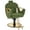 Green, variant on BarberPub Reclining Barber Chair with Adjustable Headrest, Hydraulic Pump Salon Hair Chair