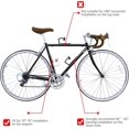 thumbnail image 3 of Portabidones para bicicleta Portabidones de aleación de aluminio ultraligero con tornillos de montaje seguros para bicicletas Mtb y de carretera Negro 2 piezas_ kaili Sencillez, 3 of 4