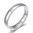 thumbnail image 1 of Qarigey Anillos simples para parejas, adorno de joyería, regalos de compromiso de boda, elegante Color sólido, dedos plateados, decoración, anillo Ropa, zapatos y accesorios Miscelánea 2 mm Qarigey AP014491-02, 1 of 6