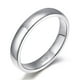 thumbnail image 1 of sweethay Anillos simples para parejas, adorno de joyería, regalos de compromiso de boda, decoración de dedos de plata de Color sólido, anillo para Ropa, zapatos y accesorios Miscelánea 2 mm sweethay AP014491-02, 1 of 6