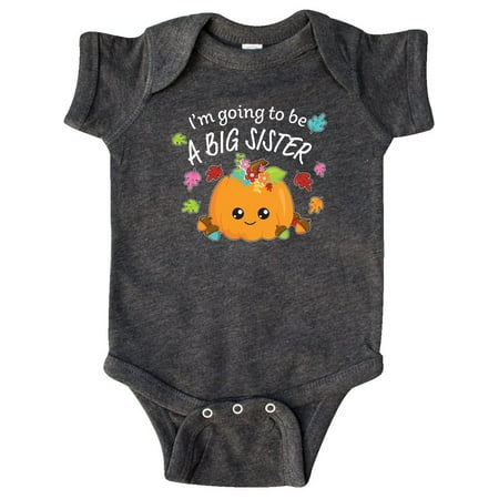 I'm Going to be a Big Sister- cute Halloween pumpkin Infant