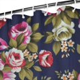 thumbnail image 4 of Waterproof Pioneer Shower Curtain 84x72 Inch Polyester Unique Colorful Floral Shower Curtain for Bathroom Hotel Home Decor with 12 Plastic Hooks, 4 of 5