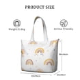 thumbnail image 4 of Women Ladies Travel Weekender Bag Rainbow Cartoon Tote Bag Fit . Inch Laptop Computer Gym Duffle for Gym Sessions Yoga Classes, 4 of 5