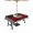 Black, variant on Outdoor Tablecloths with Umbrella Hole & Zipper, Chef Rectangle Tablecloth 60x120 Inch, Cartoon Cute Watercolor Cooking Black Plaid Waterproof Table Cloth, Patio/Pool/Picnic Table Covers