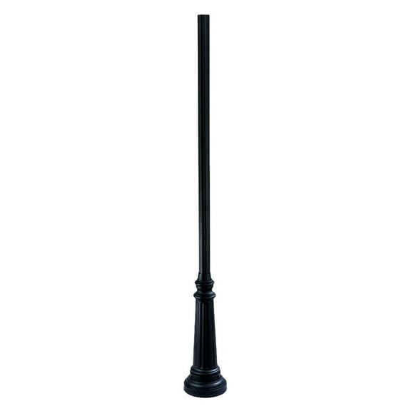 Acclaim Lighting C8 96" Height Cast Aluminum Fluted Post - Black