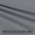 thumbnail image 3 of Grey Pillowcases Soft Microfiber Pillow Case Cover with Zipper Queen, 2 Pack, 3 of 8