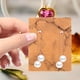 thumbnail image 2 of 100 tarjetas decorativas para exhibición de joyas y aretes con diseño floral, 2 of 7