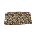 thumbnail image 2 of Uemuo Skulls1 Printed Leather Pencil Case, Pencil Pouch, Portable Pencil Bag, Pen Case for& Office, 2 of 7