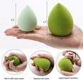 thumbnail image 4 of 20 count  Sponge Set Blender Blending Sponge  Beauty Sponge  for Foundation and, 4 of 7