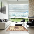 thumbnail image 7 of Ahgly Company Machine Washable Indoor Rectangle Traditional Sienna Brown Area Rugs, 8' x 12', 7 of 7