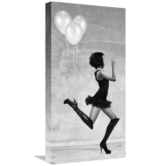 Global Gallery's 'Up!' by Lauren Julian Stretched Canvas Wall Art