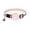 Pink, variant on Cat Paw Pattern Gps Tracking Collar Electronic Locator Smart Pet Collar With Bell For Cat Positioning(Black-Cat Paw Pattern + White Locator-12In)