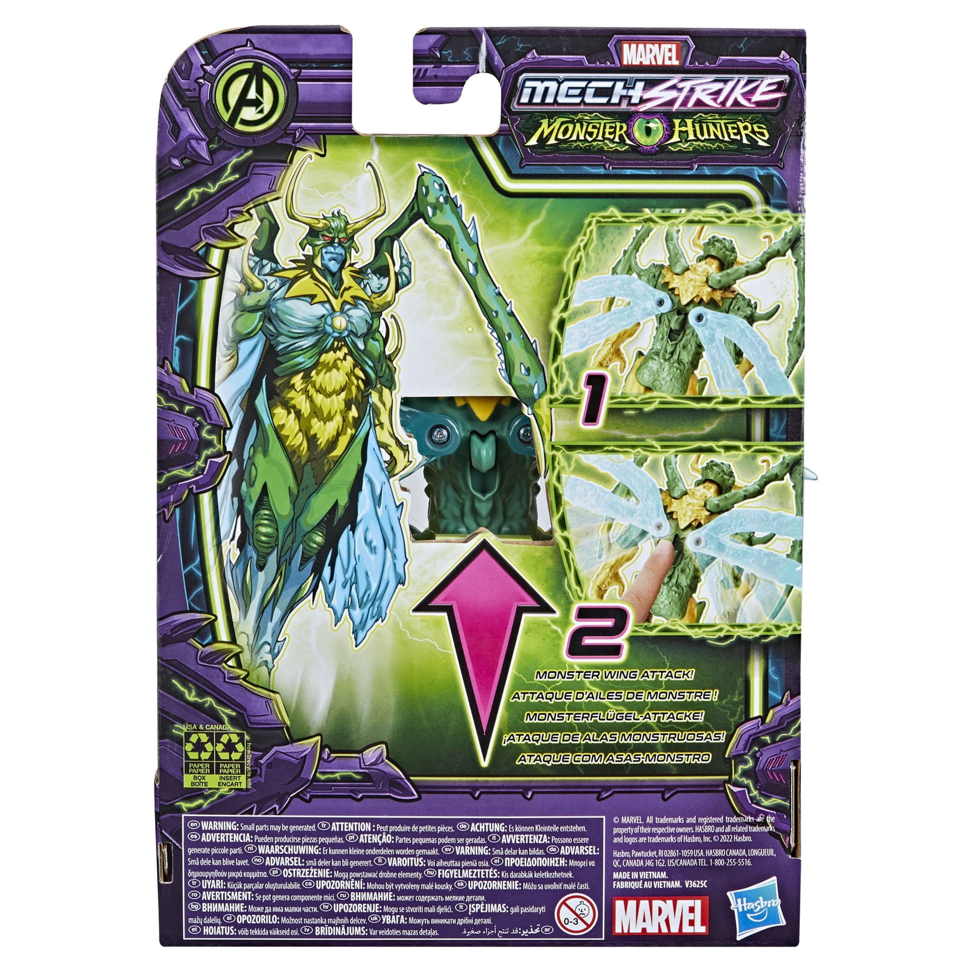 Marvel Avengers Mech Strike Monster Hunters Loki Deluxe Action