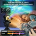 thumbnail image 3 of RoamRider Astronaut Star Galaxy Projector, Space Starry Night Light with Timer and Remote for Kids Adults Bedroom Gaming Room Room Decor Kids Easter Gifts, 3 of 7