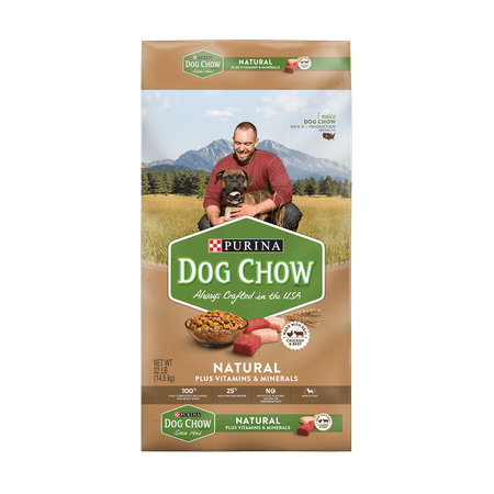 Purina Dog Chow Natural With Real Chicken & Beef Adult Dry Dog Food - 32 lb. (Best Rated Natural Dog Food)