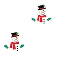 thumbnail image 3 of Toystoory Pegatina de nevera de estilo de dibujos animados con temática de Navidad para el hogar, pegatina extraíble para puerta de garaje y CT032 2piezas, 3 of 6
